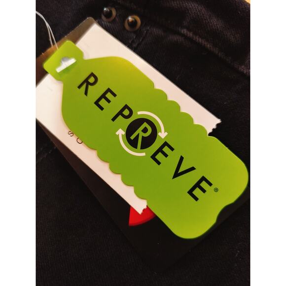 Royalty For Me WBB Black Mid Rise Ankle Jeans 14W Repreve Lycra - Picture 7 of 13